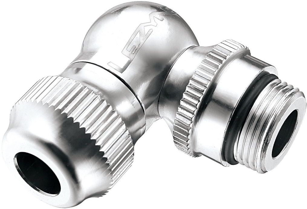 Lezyne końcówka Slip Chuck srebrna