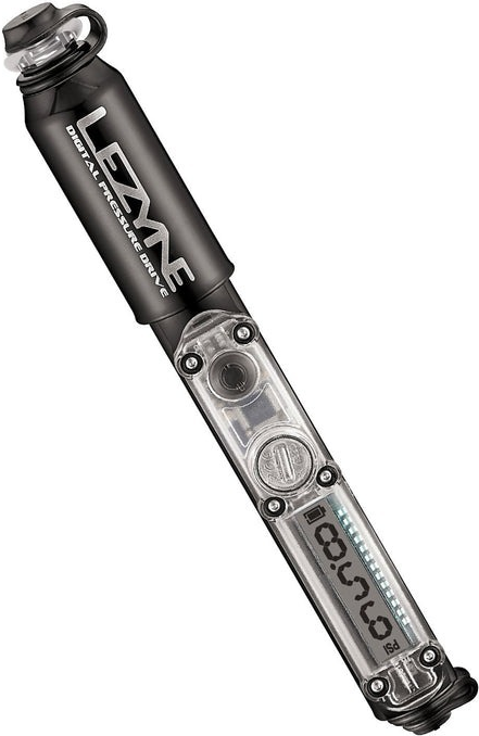 Lezyne pompka Digital Pressure Drive HP S czarna