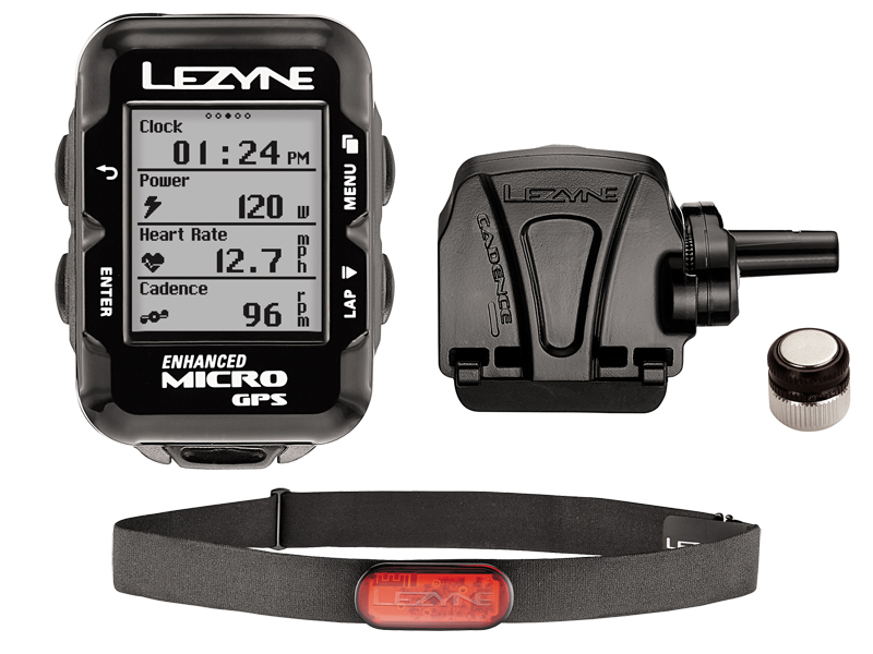 Lezyne komputer rowerowy Micro GPS HRSC Loaded