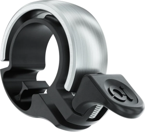Knog dzwonek rowerowy Oi mały srebrny