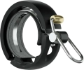 Knog dzwonek rowerowy Oi Luxe duży czarny