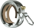 Knog dzwonek rowerowy Oi Luxe duży srebrny
