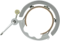 Knog dzwonek rowerowy Oi Luxe duży srebrny