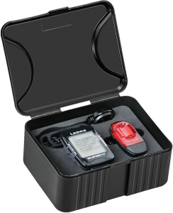 Lezyne komputer rowerowy Super Pro GPS SMART Loaded + lampka tył KTV Smart Connect