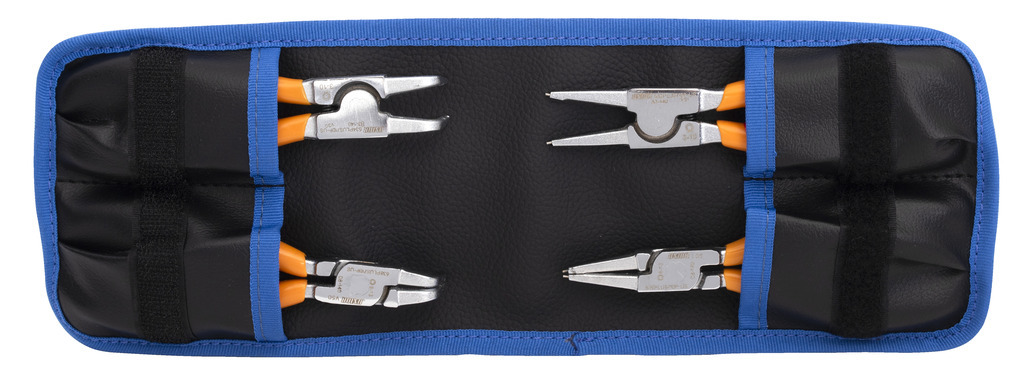 Unior zestaw szczypiec PLUS do pierścieni Segera w etui 539PLUS/1DPCT-US