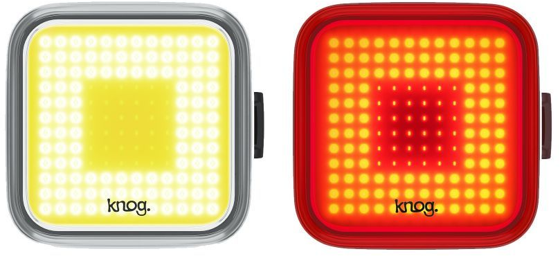 Knog zestaw lampek Blinder Square Twinpack