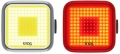 Knog zestaw lampek Blinder Square Twinpack