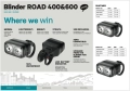 Knog lampka przód Blinder Road 400 czarna