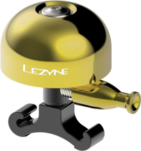 Lezyne dzwonek Classic Brass Medium mosiądz-czarny