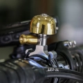 Lezyne dzwonek Classic Brass Small mosiądz-czarny