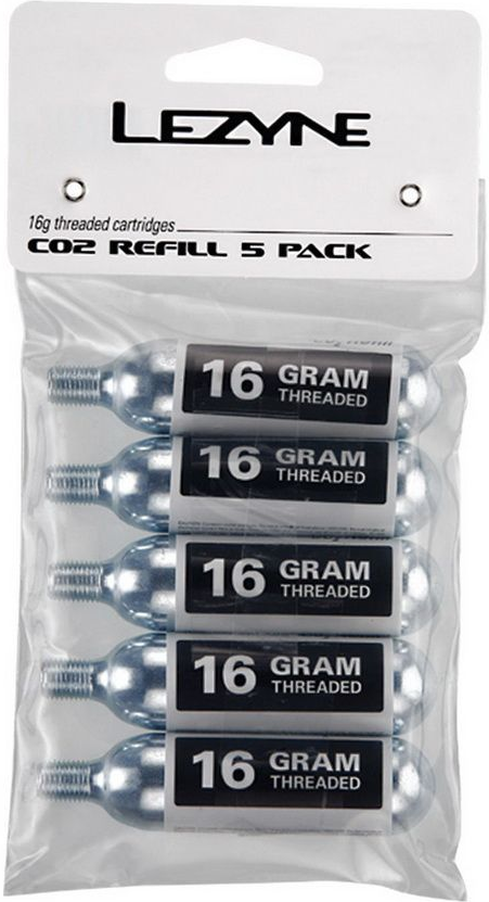 Lezyne nabój CO2 THREADED 16g 5szt