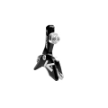 K-Edge prowadnica łańcucha Road Chain Guide for 1x Single Race czarna