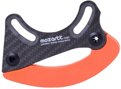 Mozartt napinacz łańcucha Meno Carbon pomarańczowy