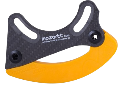 Mozartt napinacz łańcucha Meno Carbon żółty