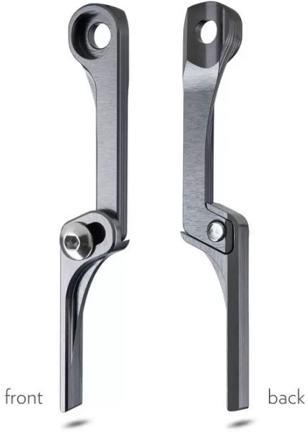absoluteBlack prowadnica łańcucha ROAD CHAIN CATCHER szara