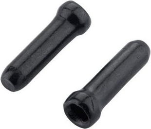 Jagwire końcówki linki czarne 1.8mm 10szt