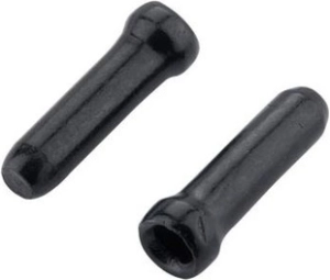 Jagwire końcówki linki czarne 1.8mm 10szt