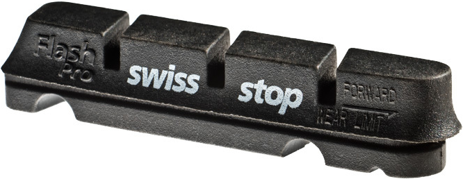 SwissStop wsuwki FlashPro czarne Shimano/Sram 4szt