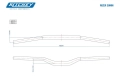 Ritchey kierownica MTB WCS Rizer 760mm H30