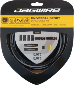 Jagwire zestaw hamulcowy Universal Sport czarny