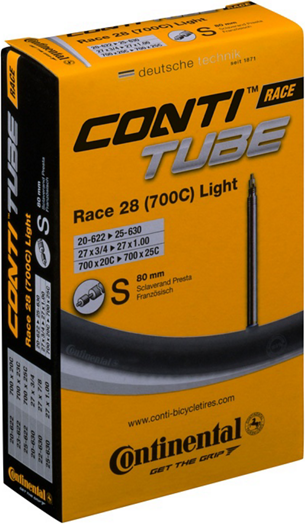 Continental dętka szosa Race 28 Light 18-25x700 S80mm 80g