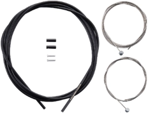 Shimano pancerze i linki hamulca MTB czarne
