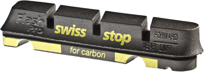 SwissStop wsuwki FlashPro Prince Black Shimano/Sram 4szt