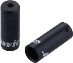 Jagwire końcówka pancerza hamulcowego czarna 5mm/2szt