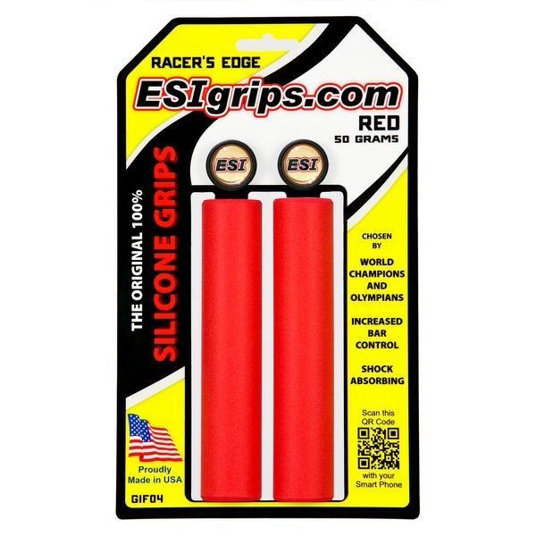 Esi Grips chwyty Racer's Edge czerwone