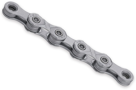 KMC łańcuch X10 EPT 114ogniw srebrny