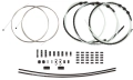 Jagwire zestaw przerzutkowy Road Elite Link 2x Shift czarny
