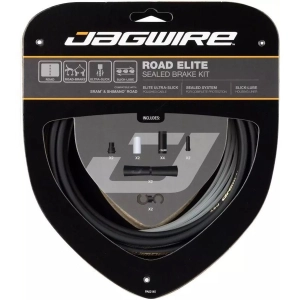 Jagwire zestaw hamulcowy Road Elite Sealed Brake czarny stealth