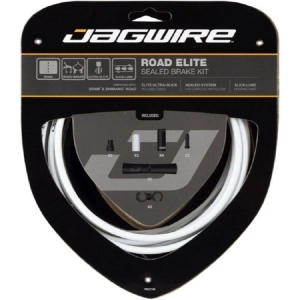 Jagwire zestaw hamulcowy Road Elite Sealed Brake biały