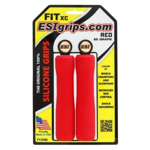 Esi Grips chwyty Fit XC czerwone