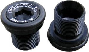 Extralite ExtraBolt 5 śruby korby M15 2szt 12g czarne