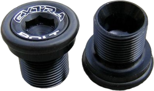 Extralite ExtraBolt 5 śruby korby M15 2szt 12g czerwone