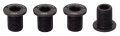 Wolf Tooth Components śruby M8x10 4szt do koronek czarny