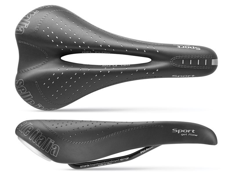 Selle Italia siodło Sport Gel Flow S2 czarne
