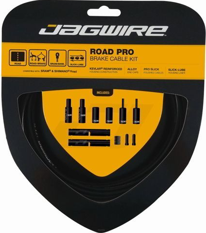 Jagwire zestaw hamulcowy Road Pro czarny