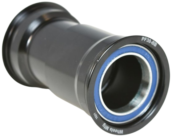 Wheels MFG suport PF30 oś 30mm Angular Contact czarny