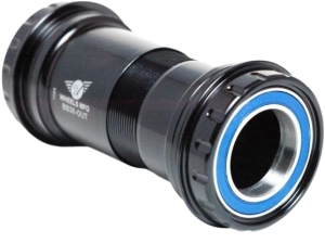 Wheels MFG suport BB30 oś 24mm (Shimano) Angular Contact czarny