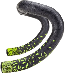 Supacaz owijka Super Sticky Kush Star Fade neon yellow