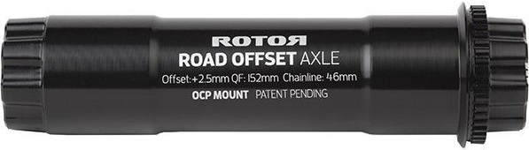 Rotor oś korby Aldhu/Vegast 30mm Offset 2.5mm