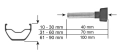 Effetto Mariposa wentyle UST CaffeLatex Tubeless 100mm 2szt