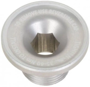 Rotor śruba do ramienia korby 3D30/Rex2 z osią 30mm szara