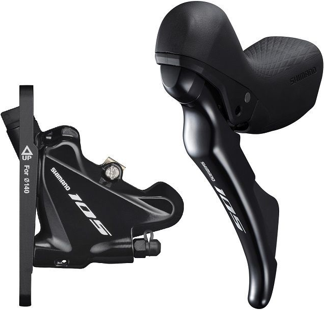 Shimano zestaw 105 ST-R7020/BR-R7070 L02A przód 1000mm
