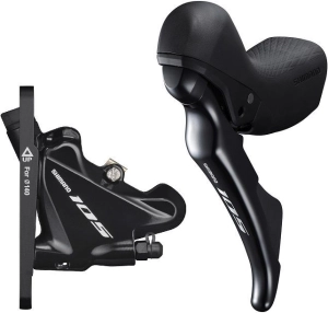 Shimano zestaw 105 ST-R7020/BR-R7070 L02A przód 1000mm