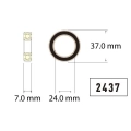 Wheels MFG łożysko Enduro 2437 ABEC-5 1szt