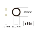 Wheels MFG łożysko Enduro 6806 ABEC-5 1szt
