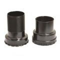 Wheels MFG suport skręcany BBRight oś 24mm (Shimano) Angular Contact czarny